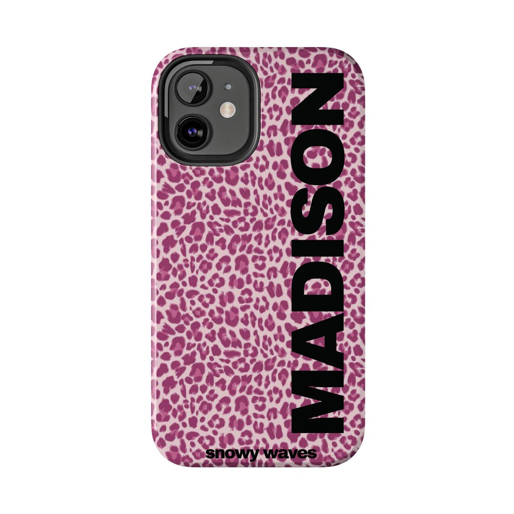 Custom Pink Leopard Phone Case