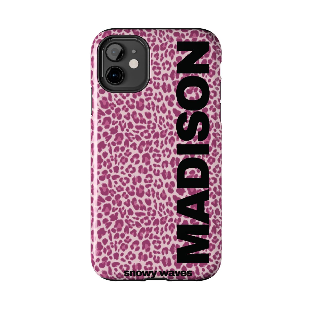 Custom Pink Leopard Phone Case
