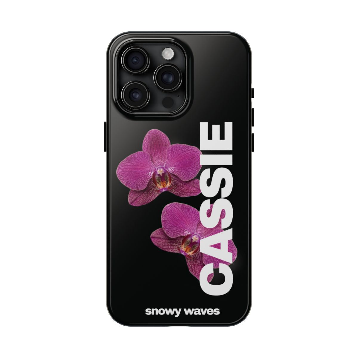 Custom Orchid Phone Case
