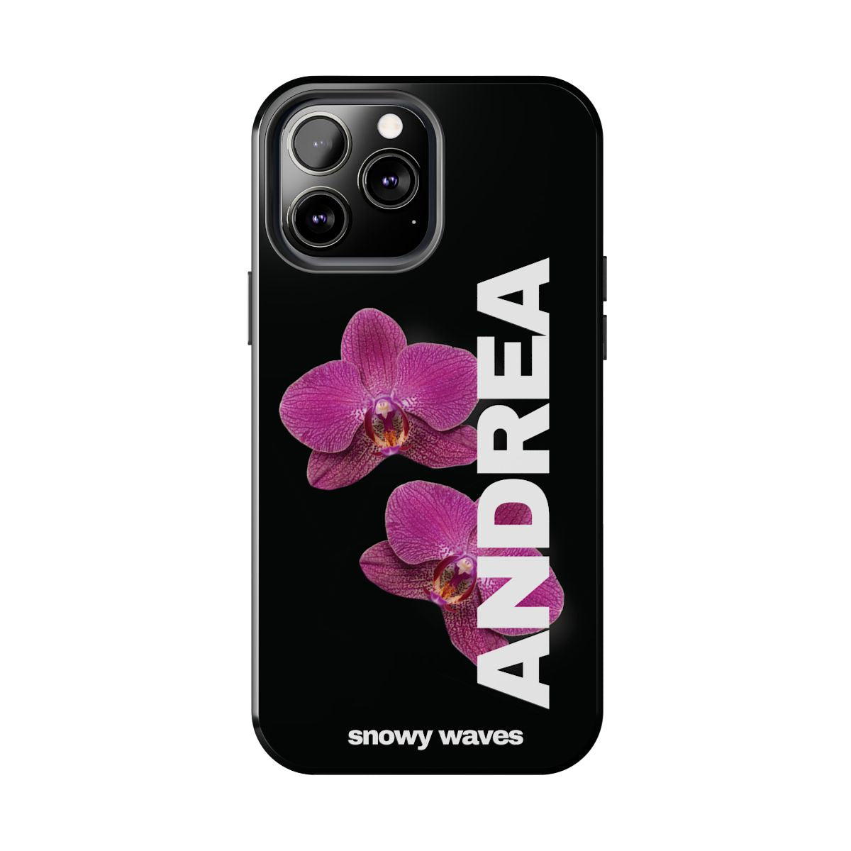 Custom Orchid Phone Case