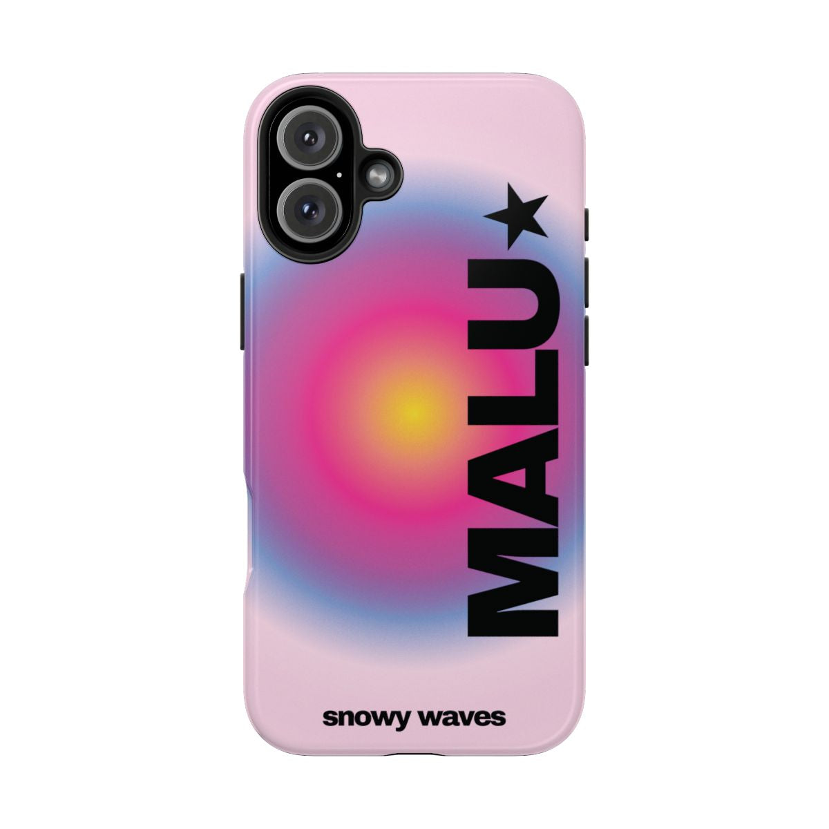 Custom Purple Aura Phone Case