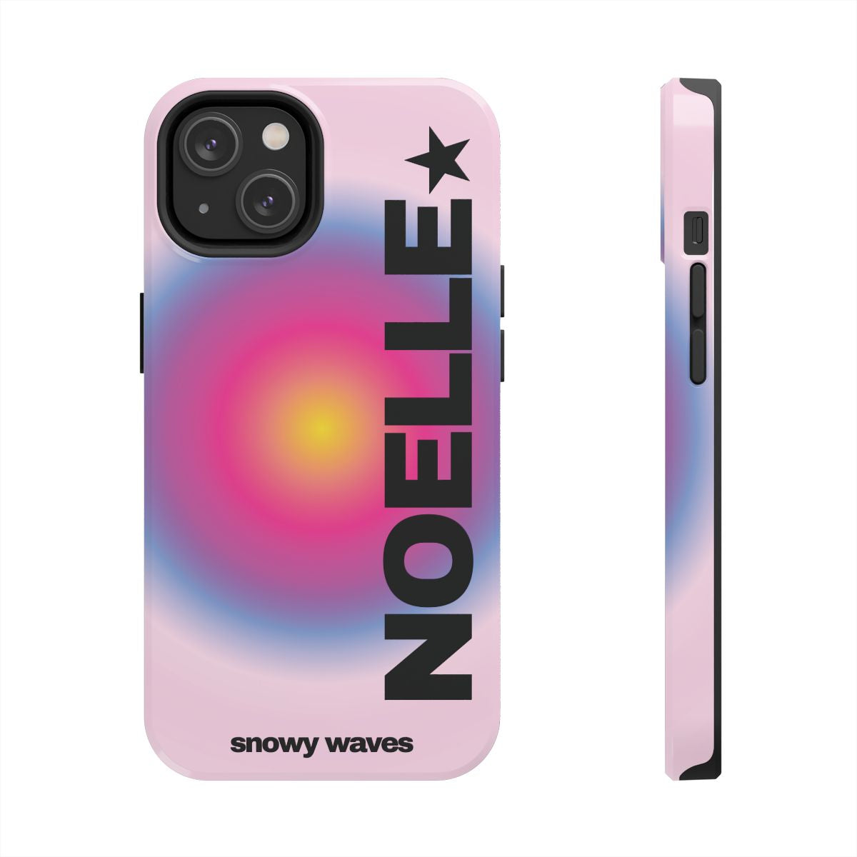 Custom Purple Aura Phone Case