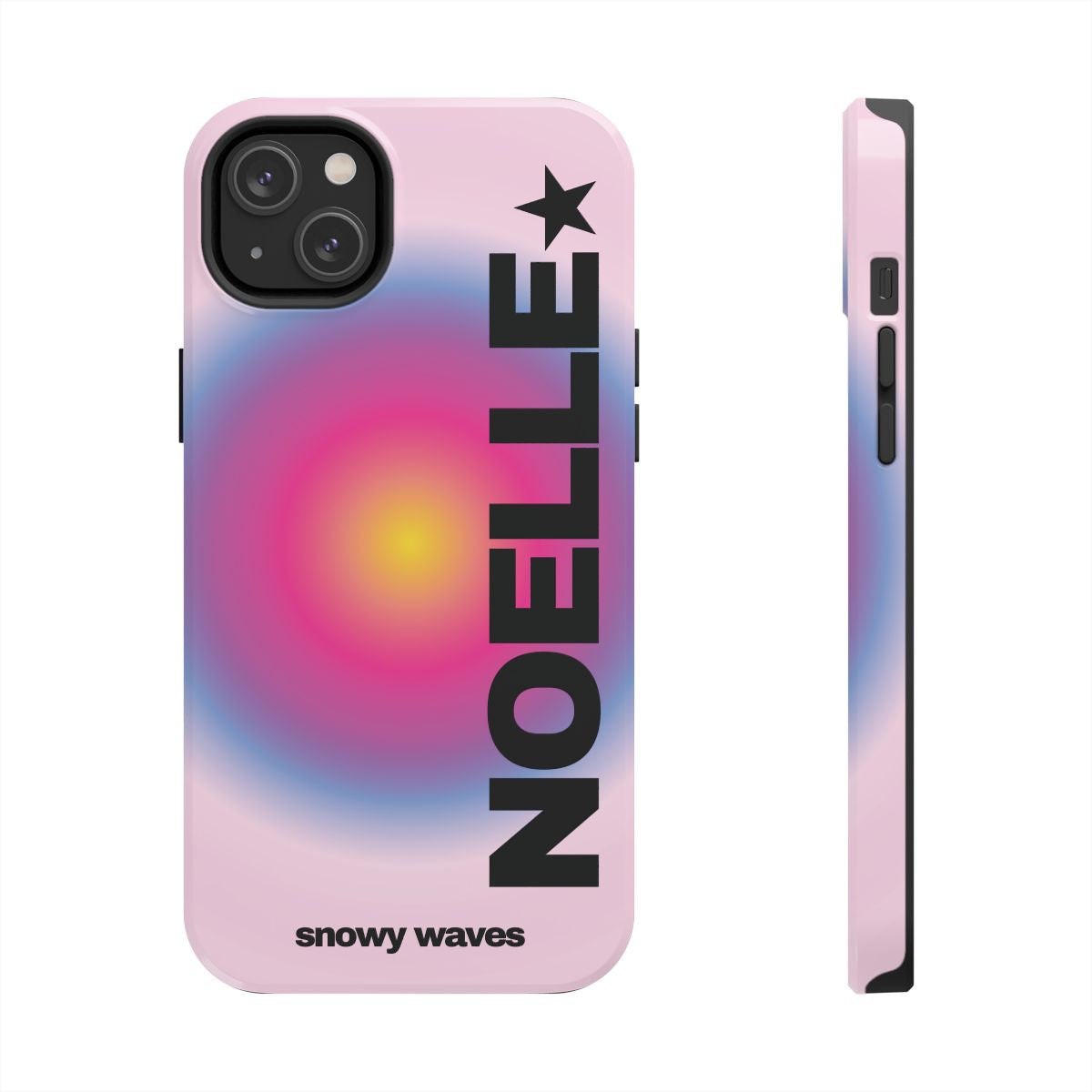 Custom Purple Aura Phone Case