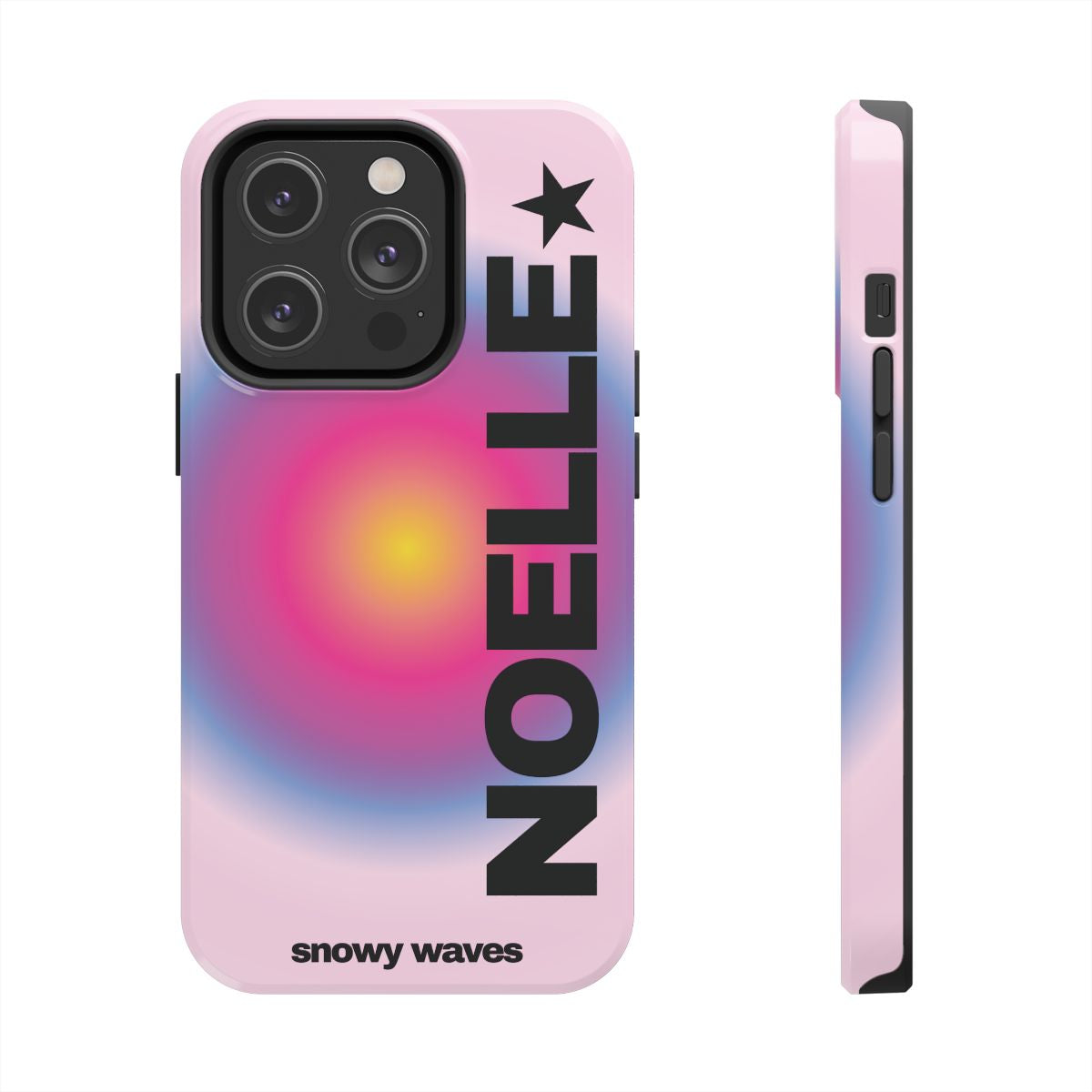 Custom Purple Aura Phone Case
