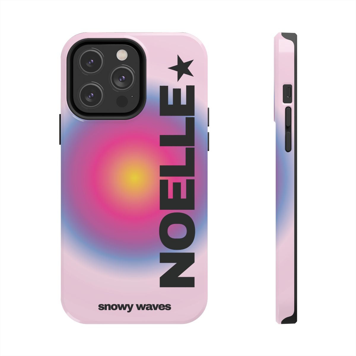 Custom Purple Aura Phone Case