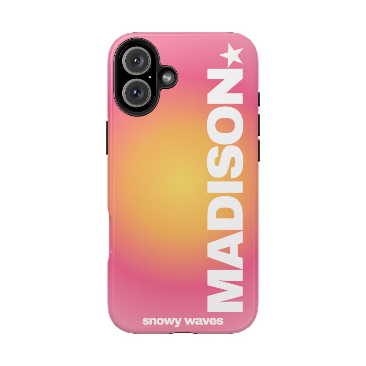 Custom Pink Aura Phone Case