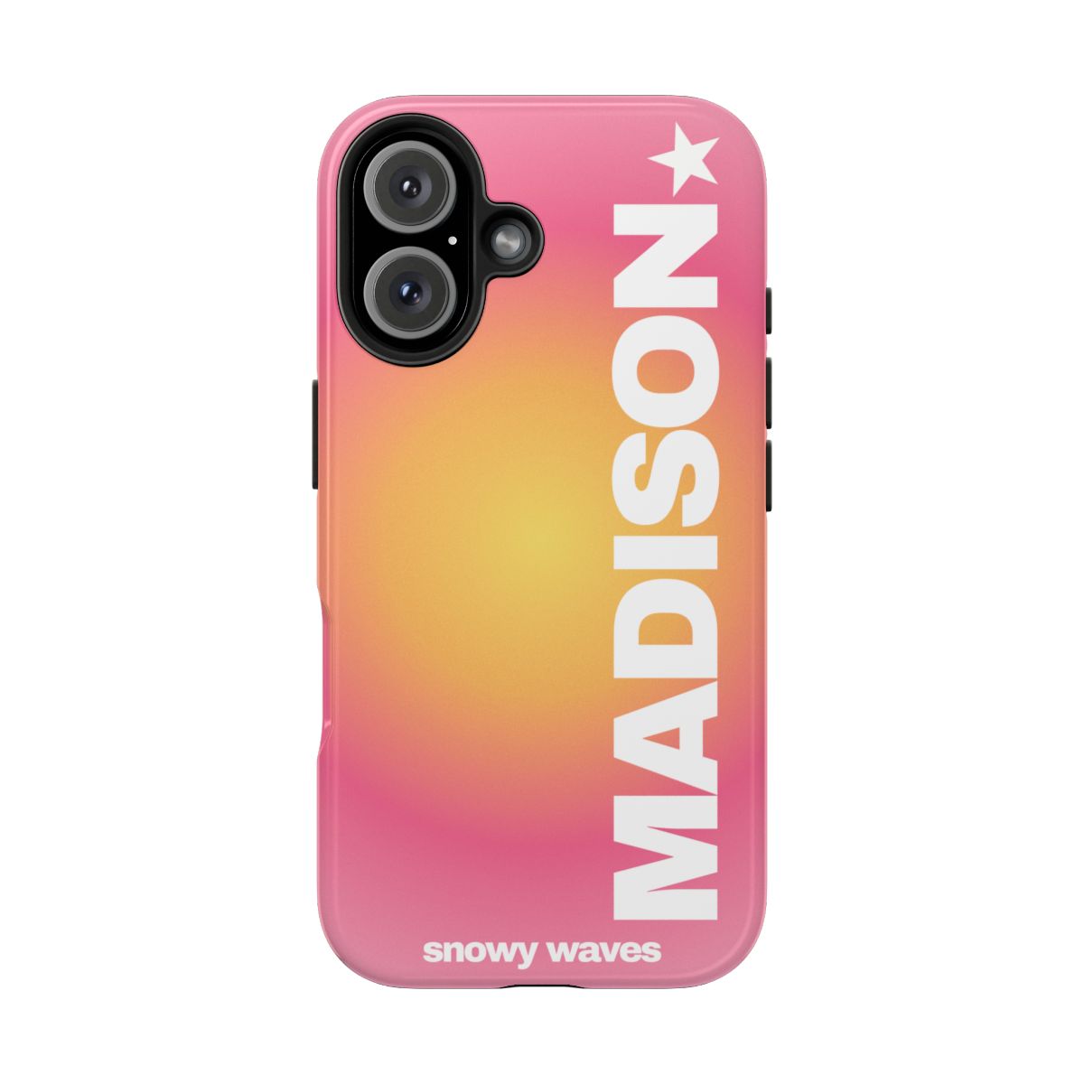 Custom Pink Aura Phone Case