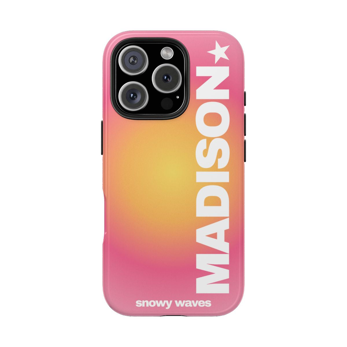 Custom Pink Aura Phone Case