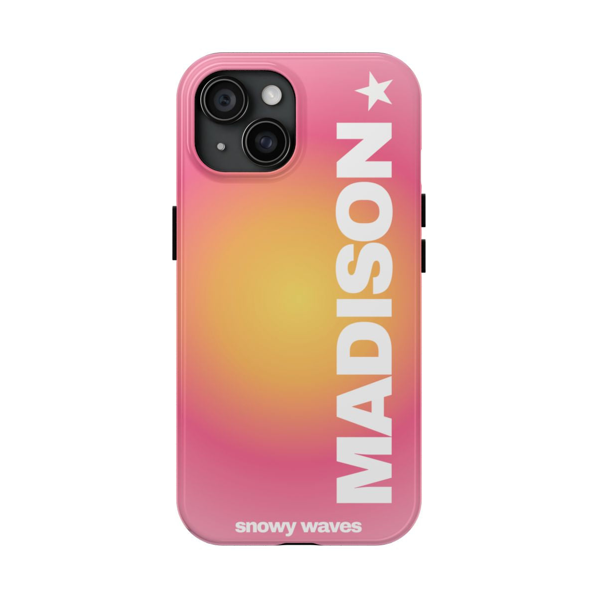 Custom Pink Aura Phone Case