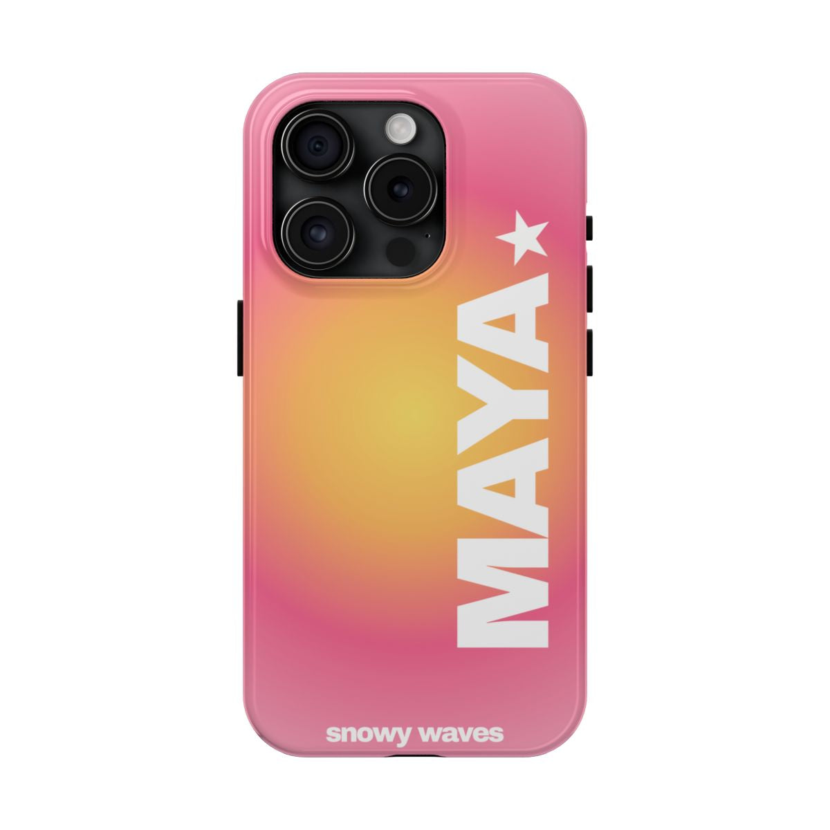 Custom Pink Aura Phone Case
