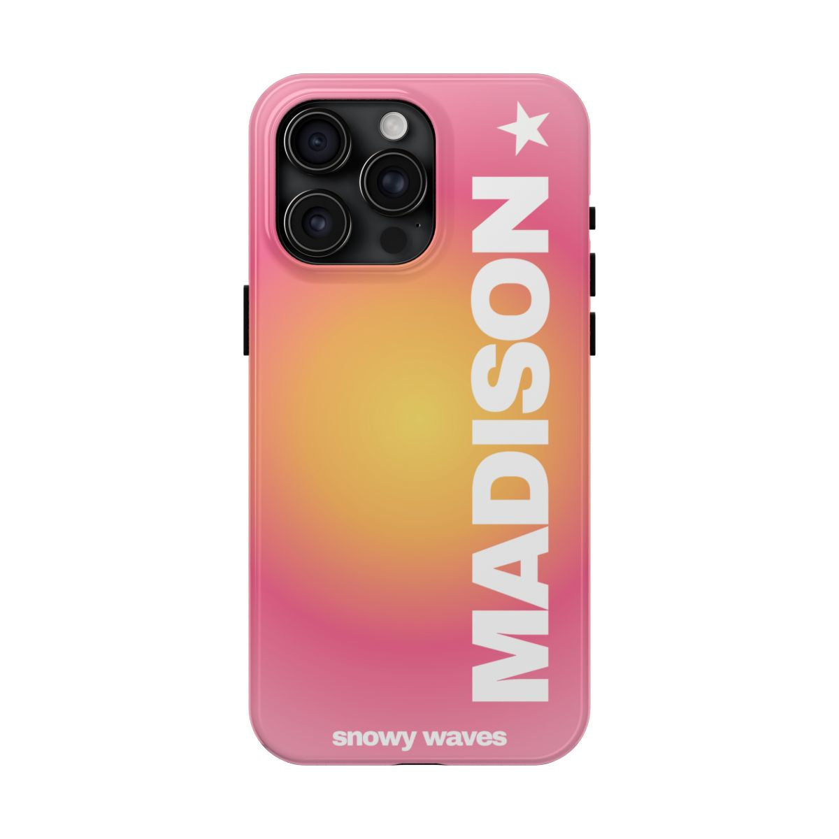 Custom Pink Aura Phone Case