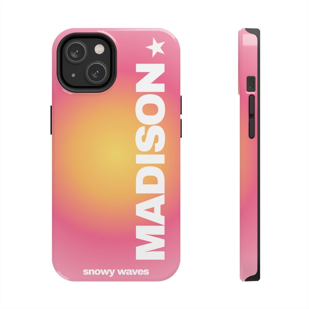 Custom Pink Aura Phone Case