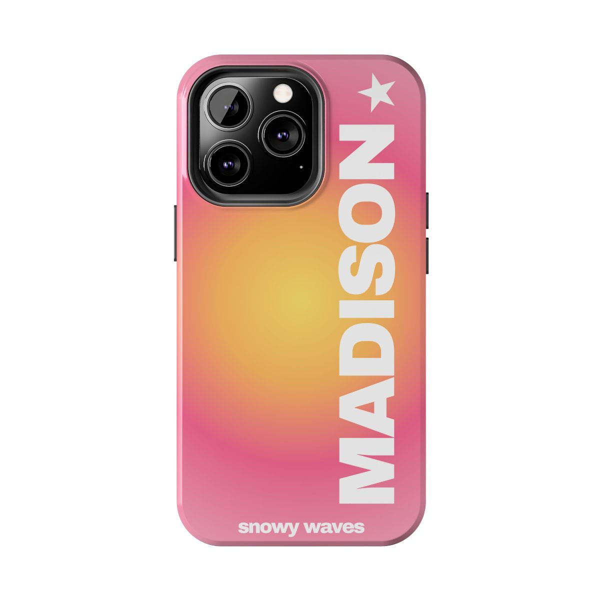 Custom Pink Aura Phone Case