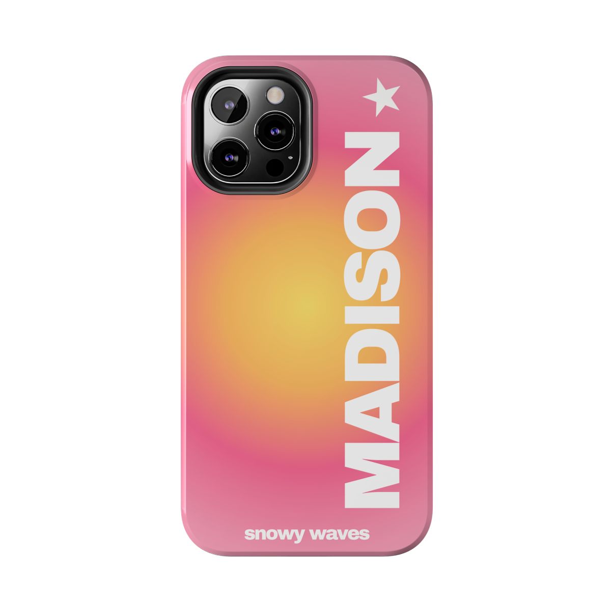 Custom Pink Aura Phone Case
