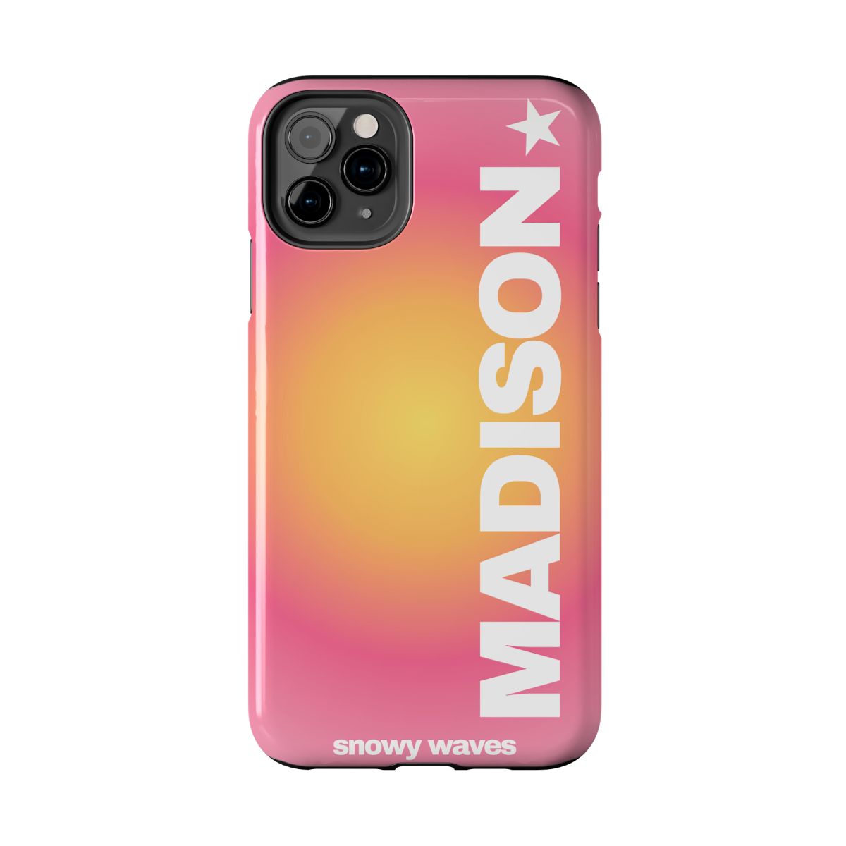 Custom Pink Aura Phone Case