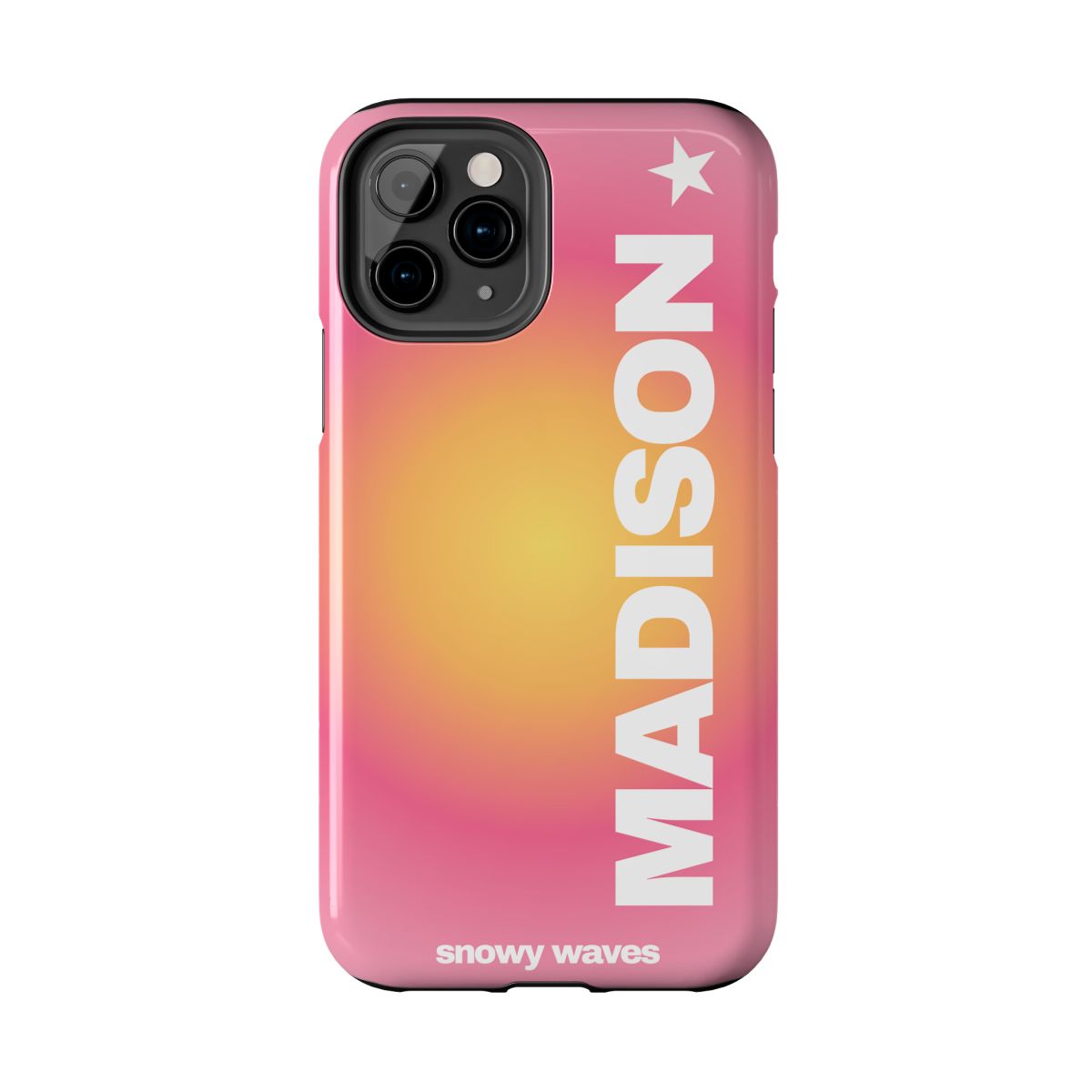 Custom Pink Aura Phone Case