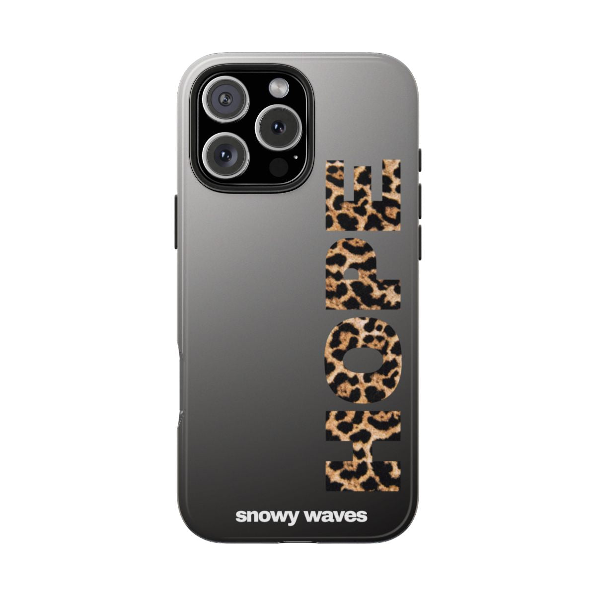 Custom Leopard Name Phone Case