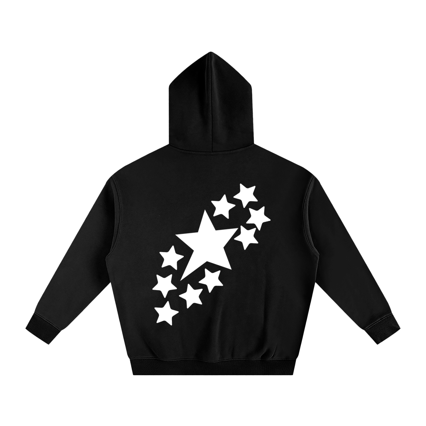 White stars Hoodie