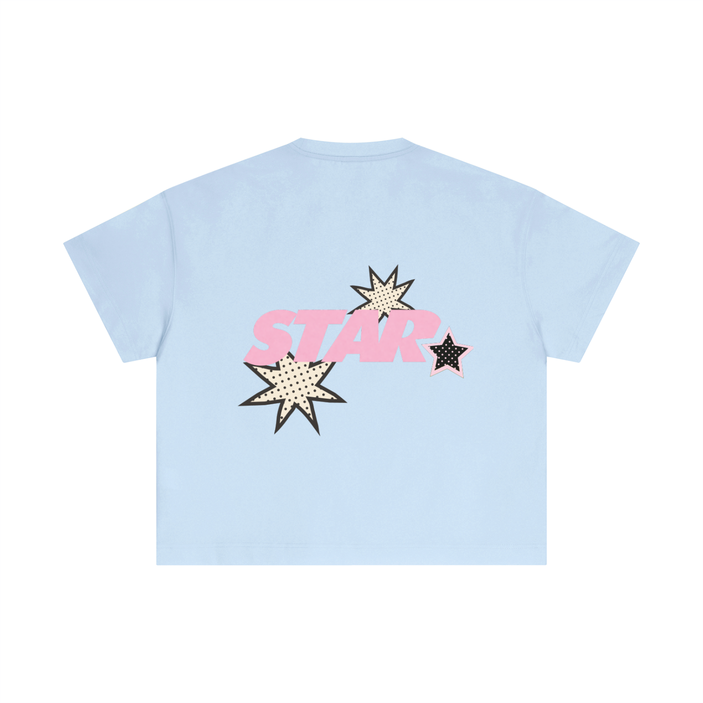 Polka Dot Star Boxy T-shirt