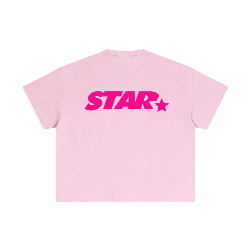 Star Cotton Boxy T-Shirt