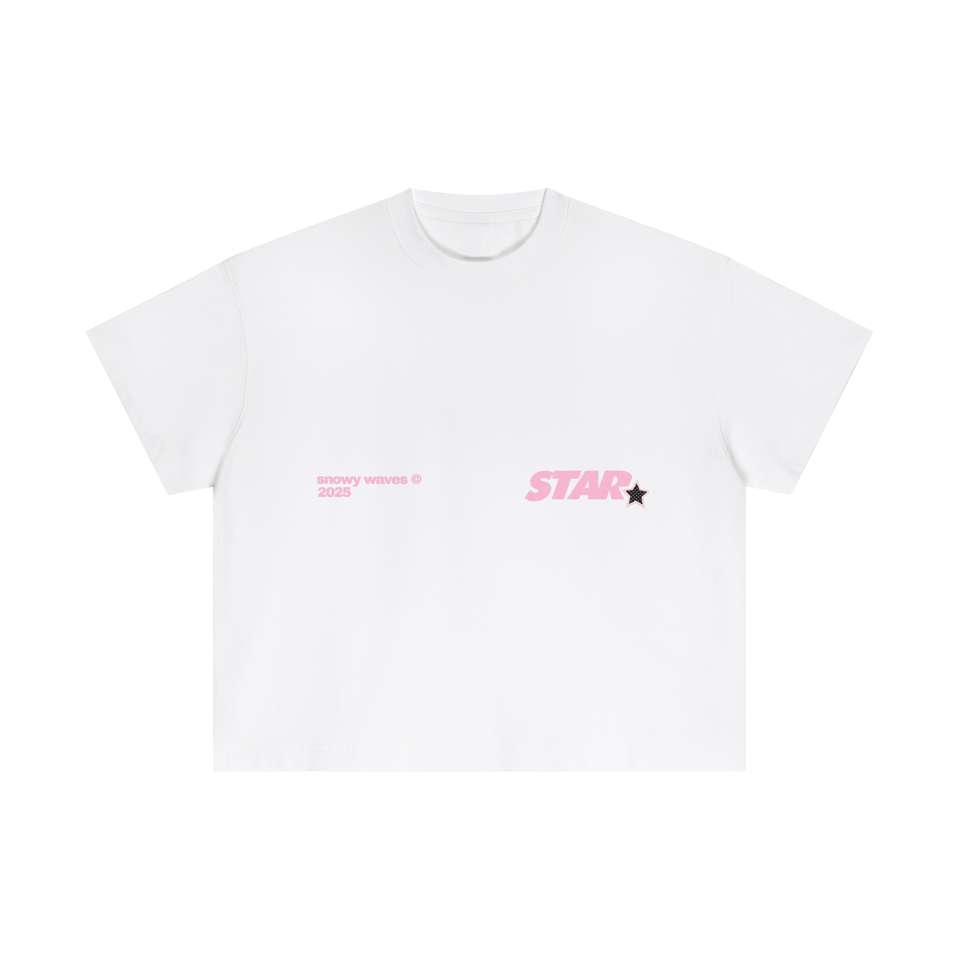 Polka Dot Star Boxy T-shirt