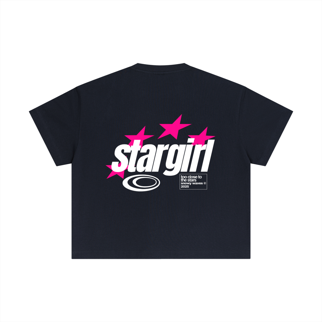 Star Girl Cotton Boxy T-Shirt