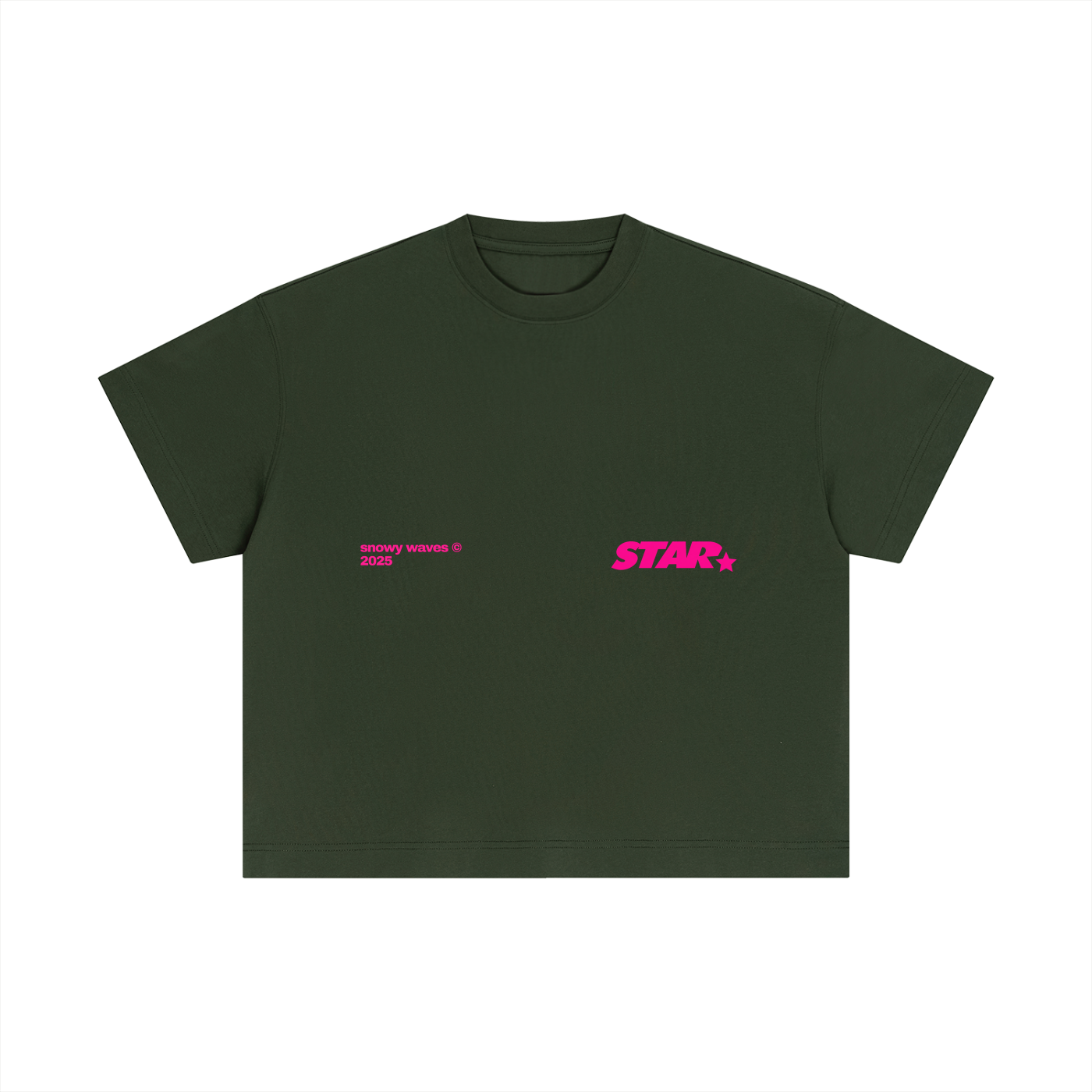 Star Cotton Boxy T-Shirt