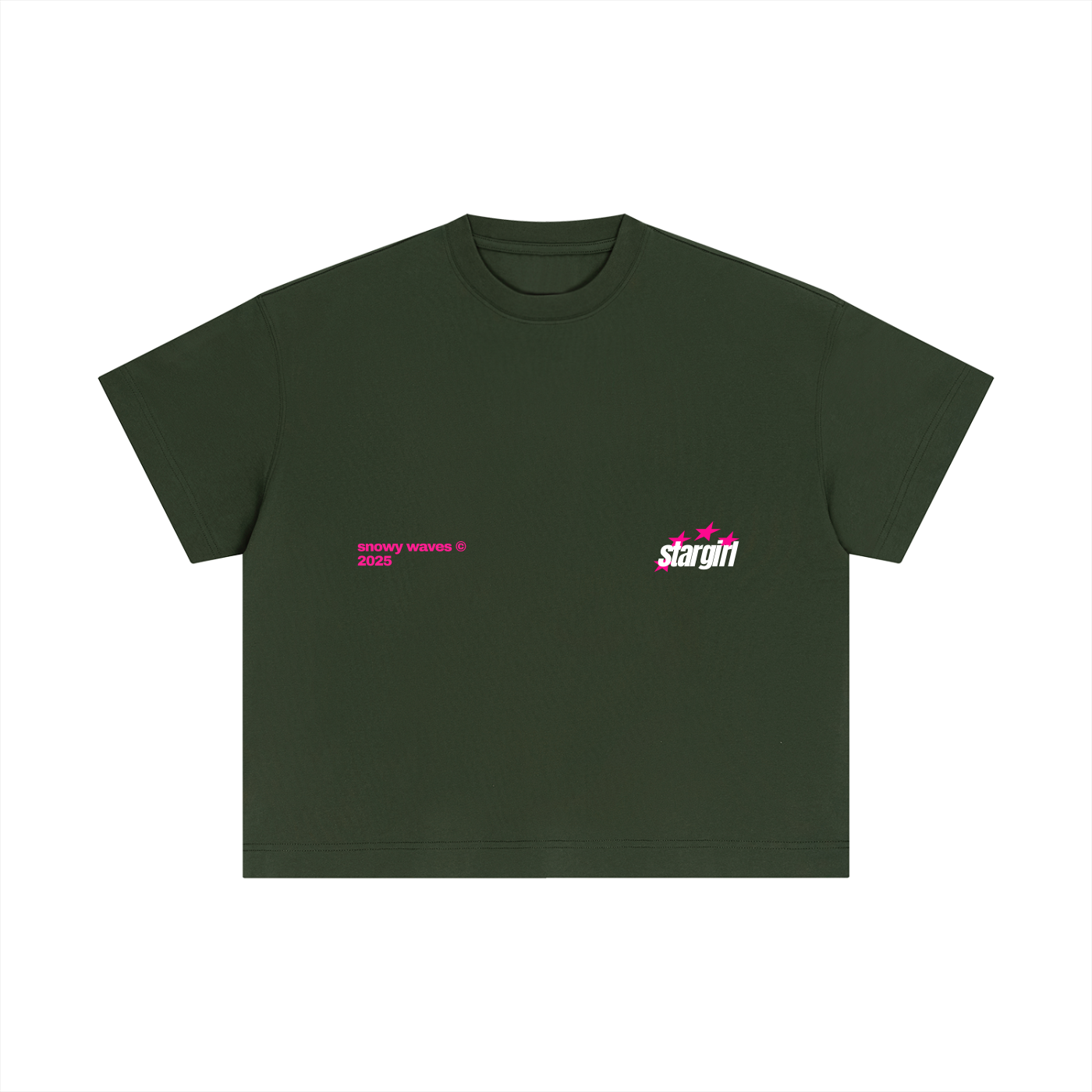 Star Girl Cotton Boxy T-Shirt