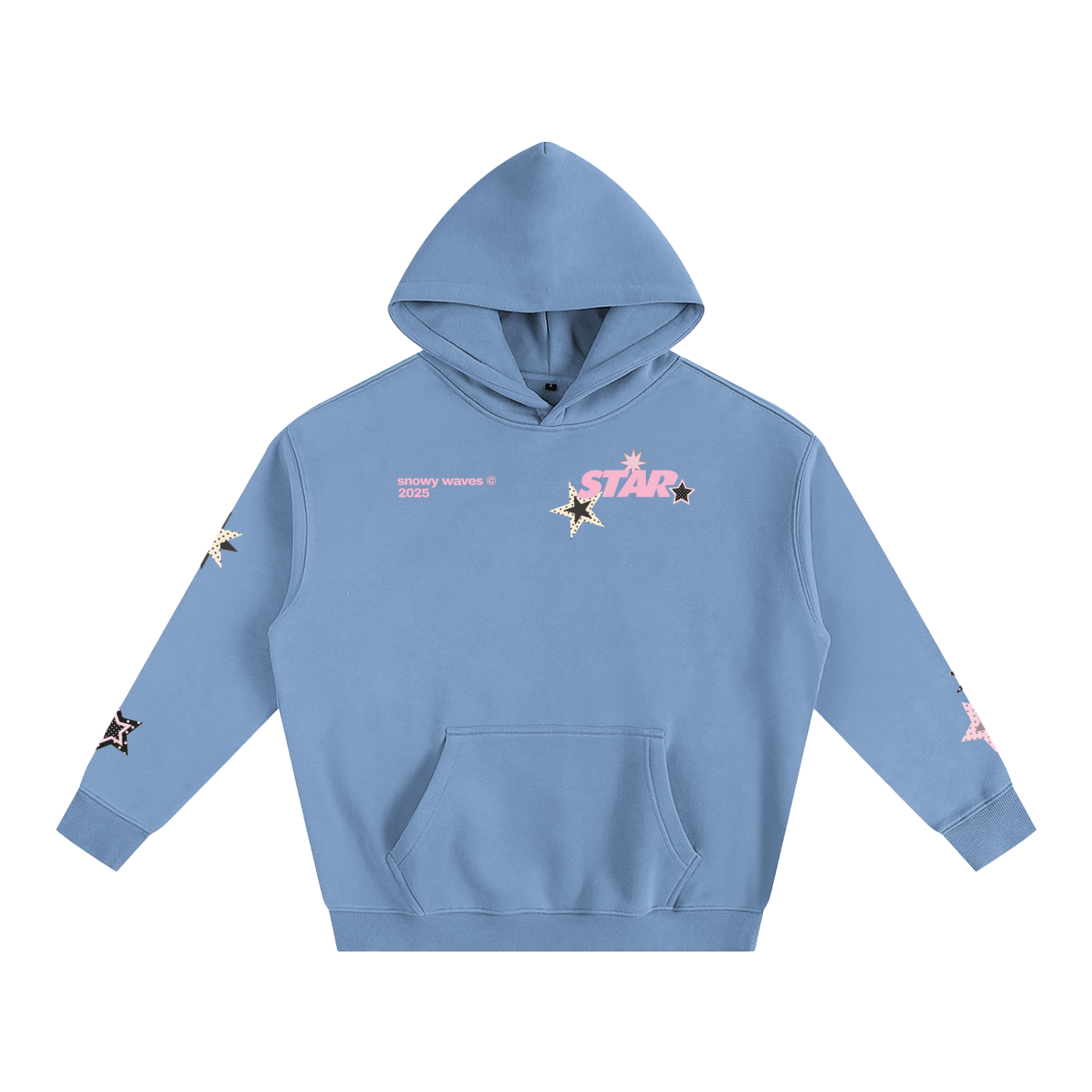 Polka Dot Star Oversize Hoodie