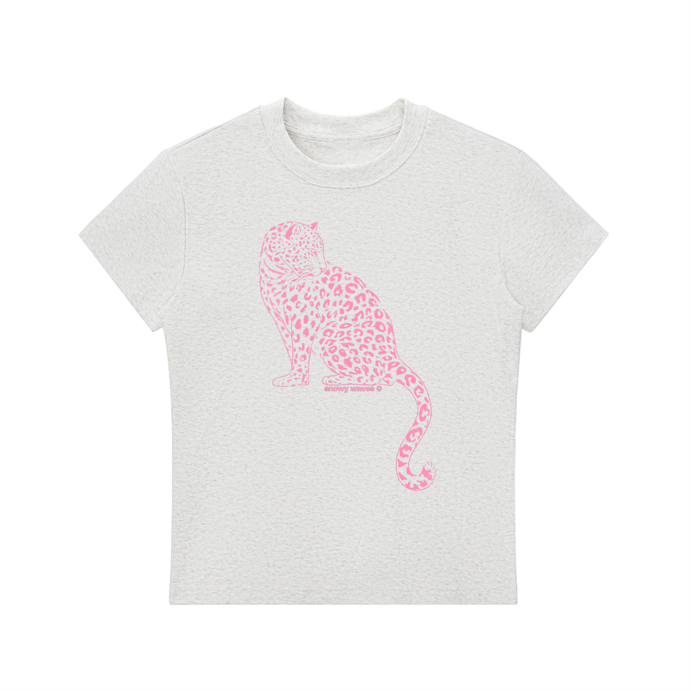 Pink Leopard Baby Tee