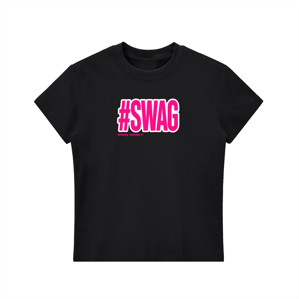 Pink #SWAG Baby Tee