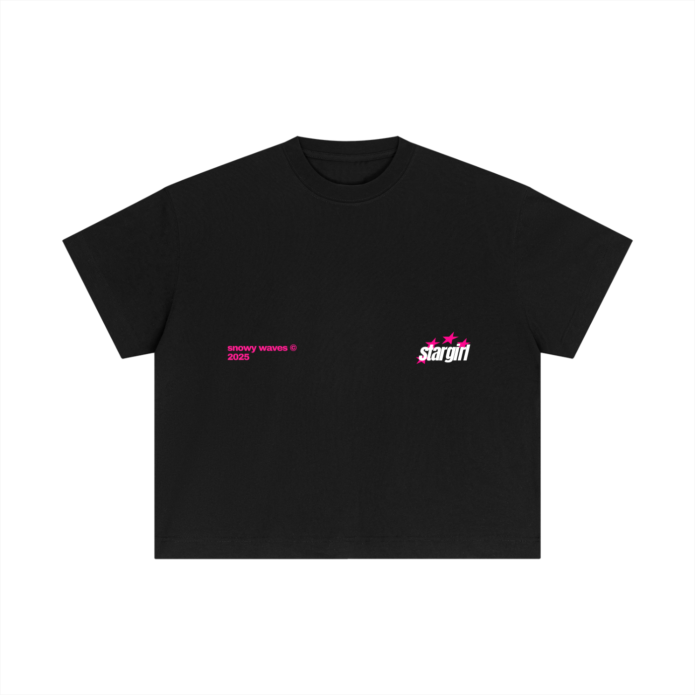 Star Girl Cotton Boxy T-Shirt