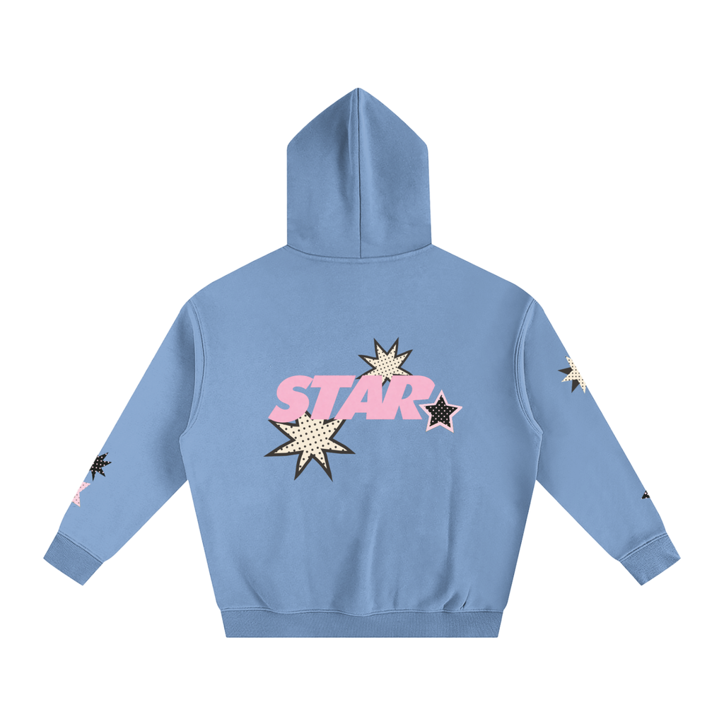 Polka Dot Star Oversize Hoodie