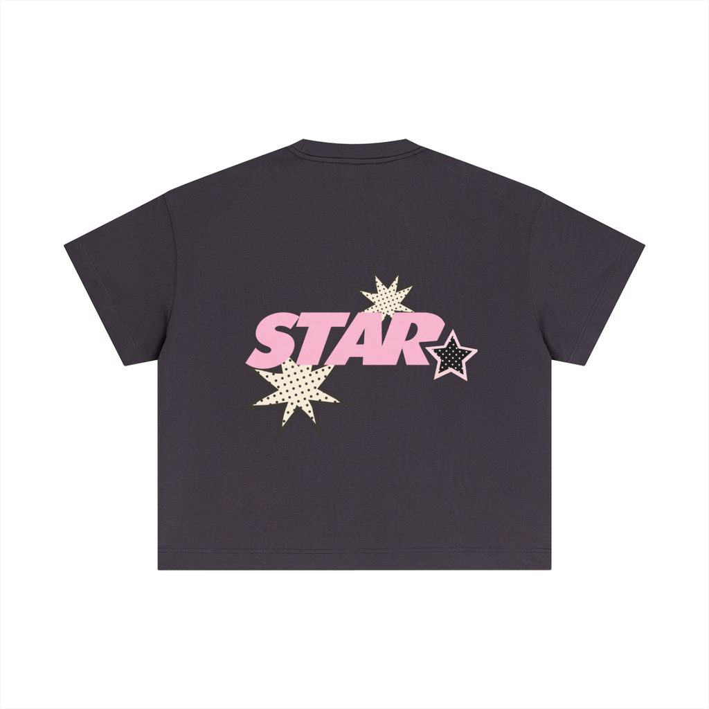 Polka Dot Star Boxy T-shirt