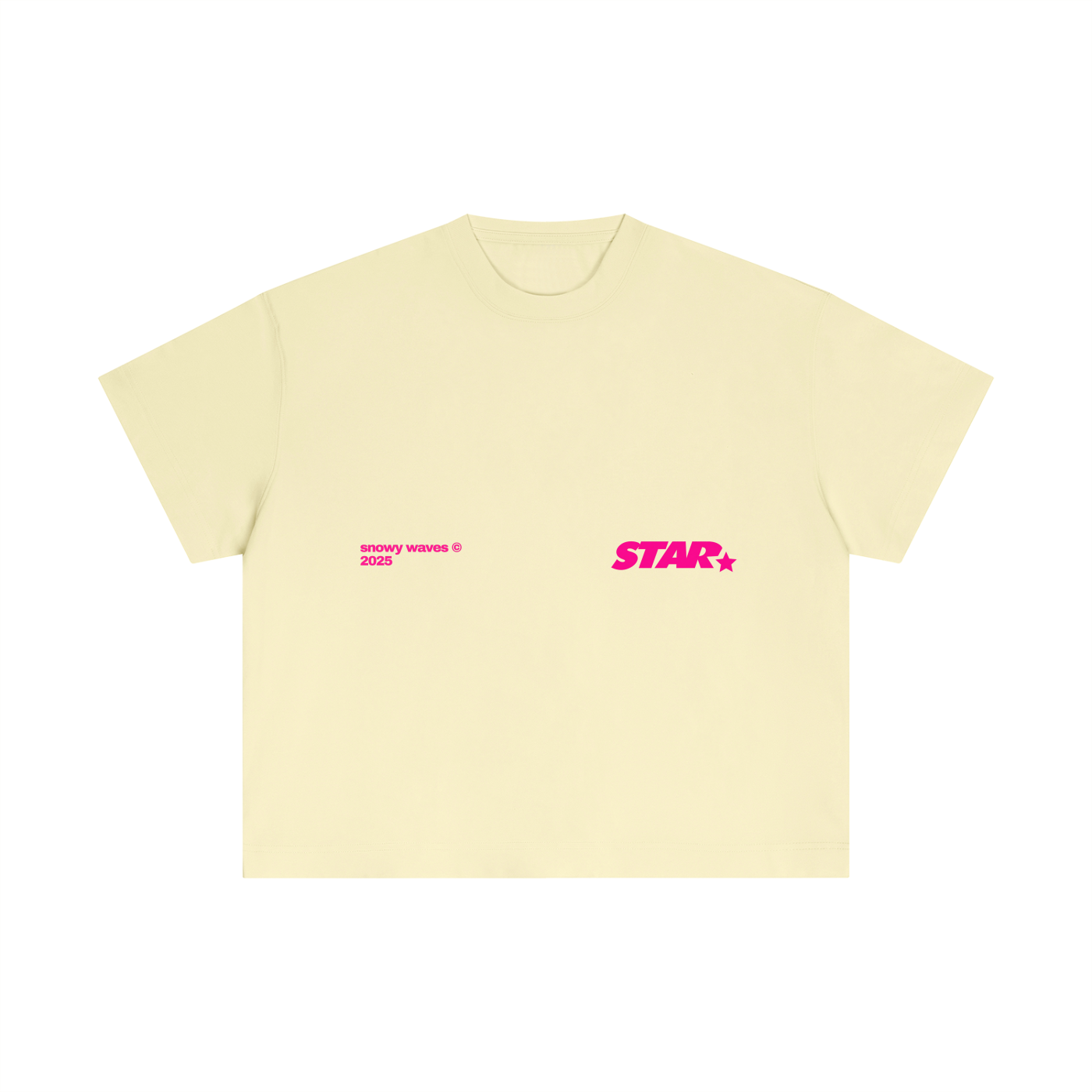 Star Cotton Boxy T-Shirt