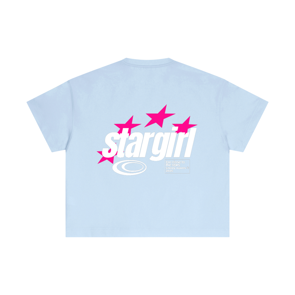 Star Girl Cotton Boxy T-Shirt