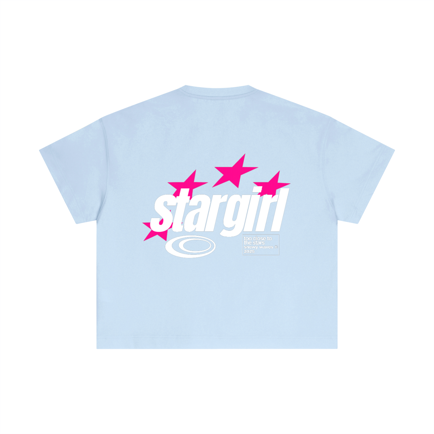 Star Girl Cotton Boxy T-Shirt