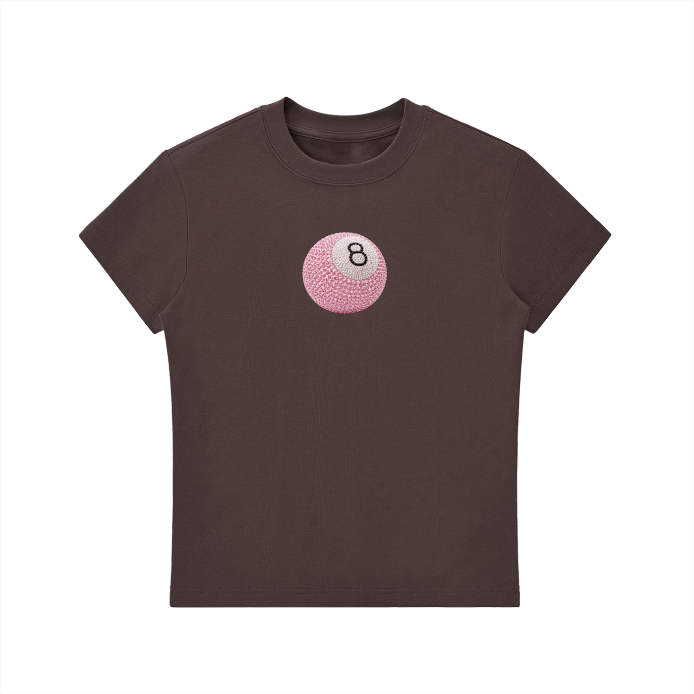 Pink Billiard Ball Baby Tee
