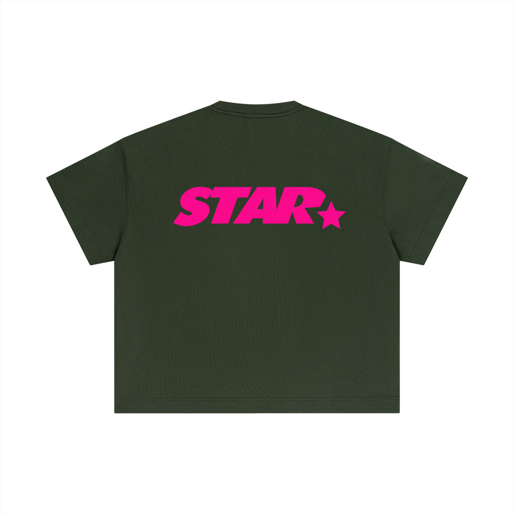 Star Cotton Boxy T-Shirt