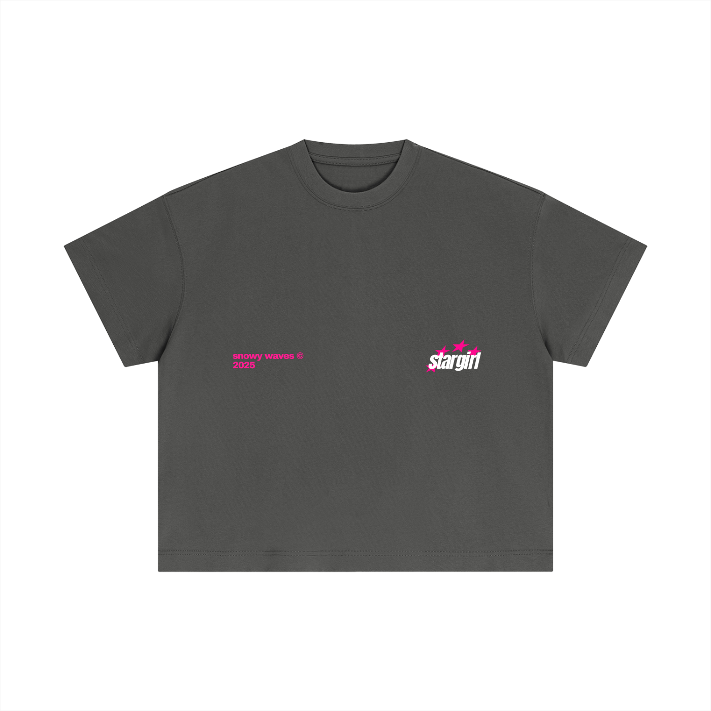 Star Girl Cotton Boxy T-Shirt