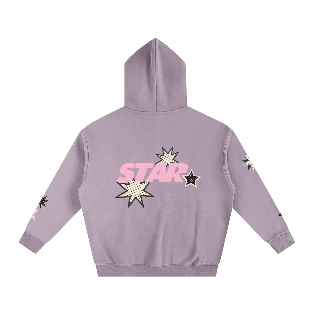 Polka Dot Star Oversize Hoodie