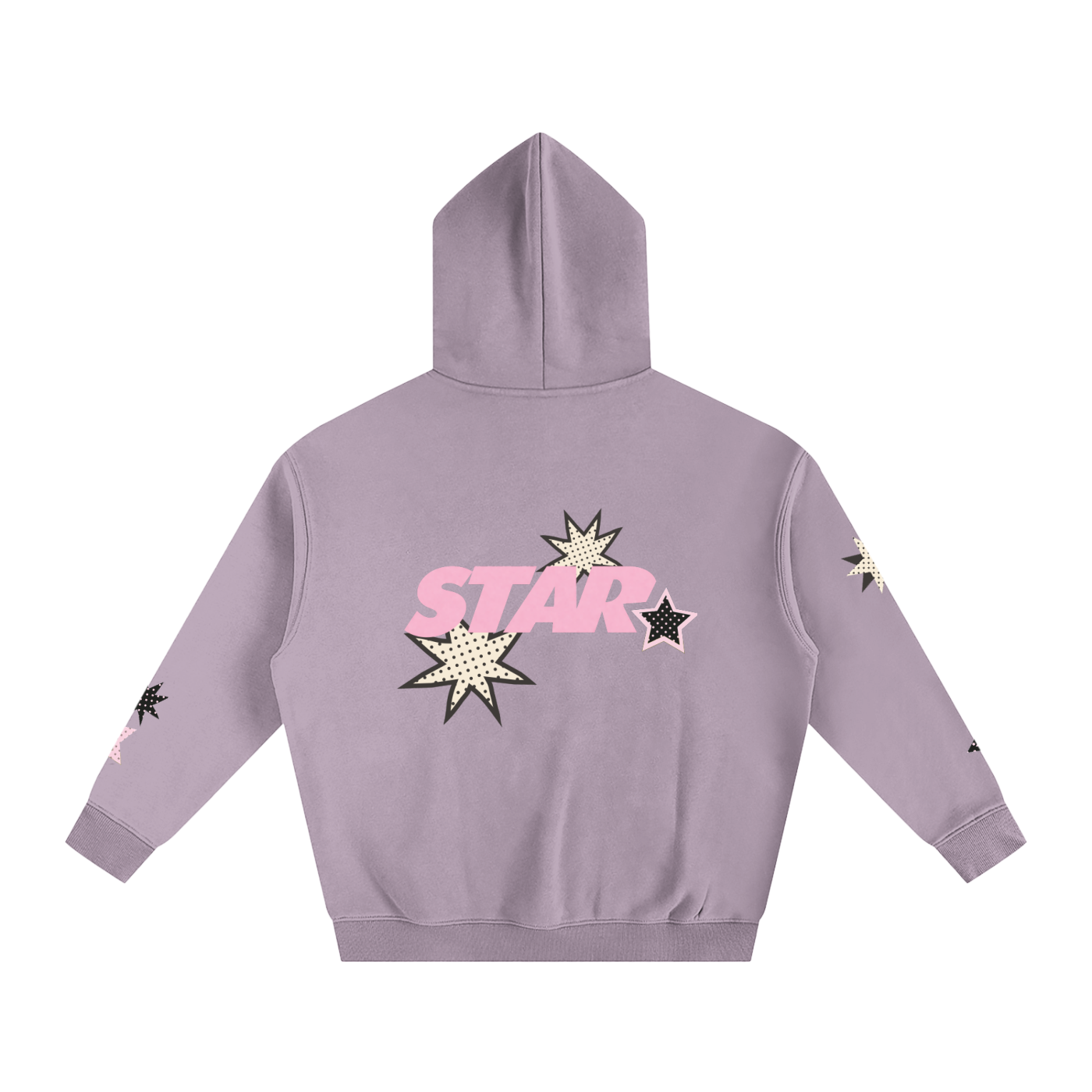 Polka Dot Star Oversize Hoodie