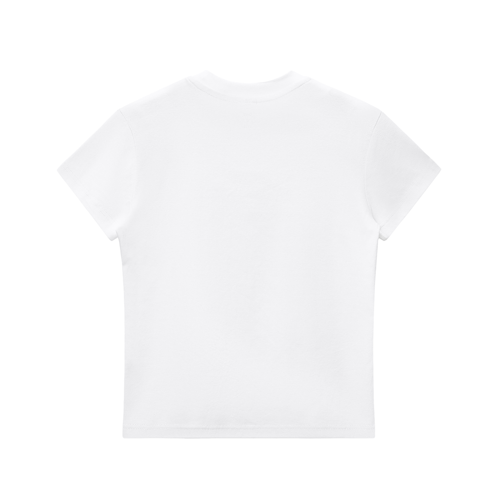 Black Lace 71 Print  Baby Tee
