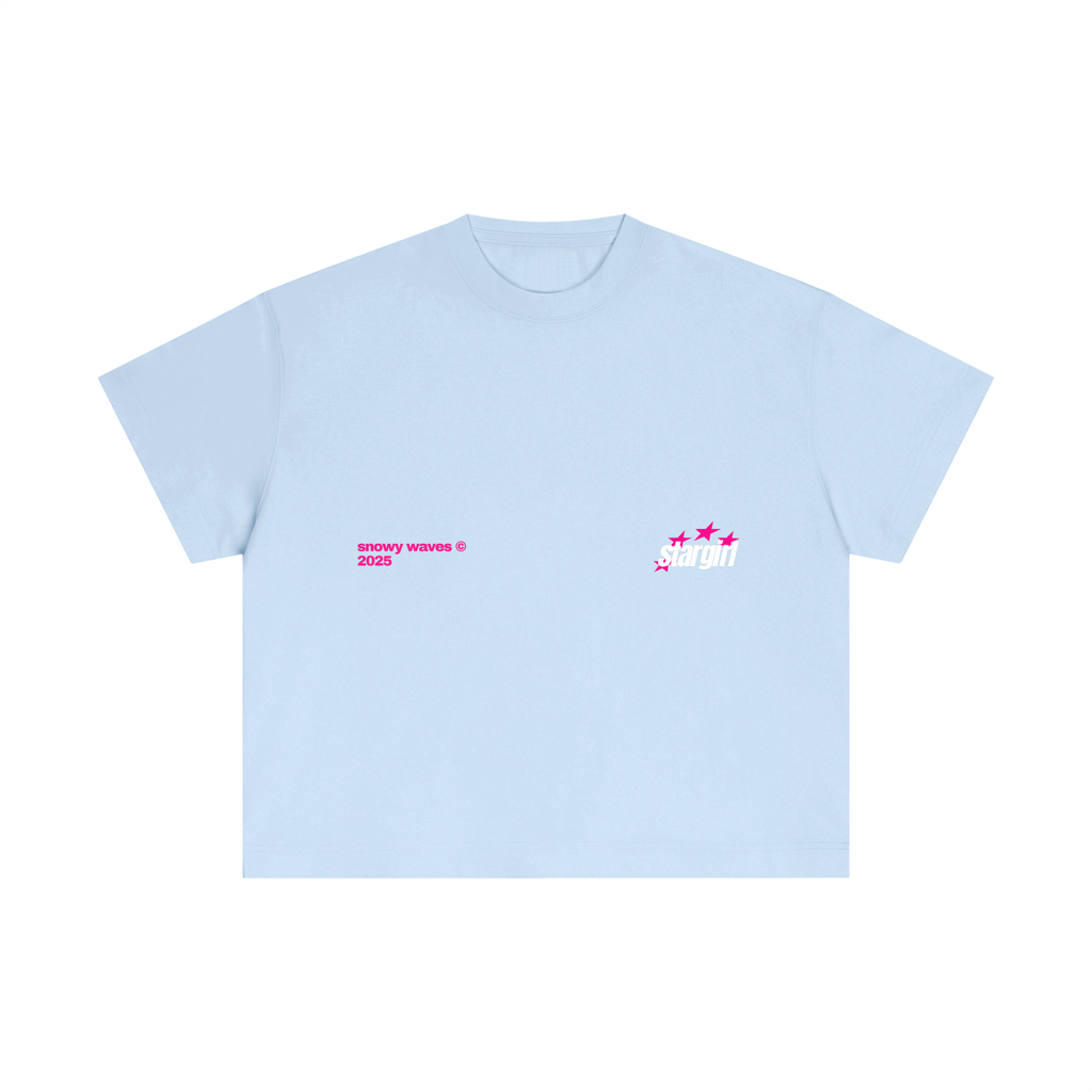 Star Girl Cotton Boxy T-Shirt