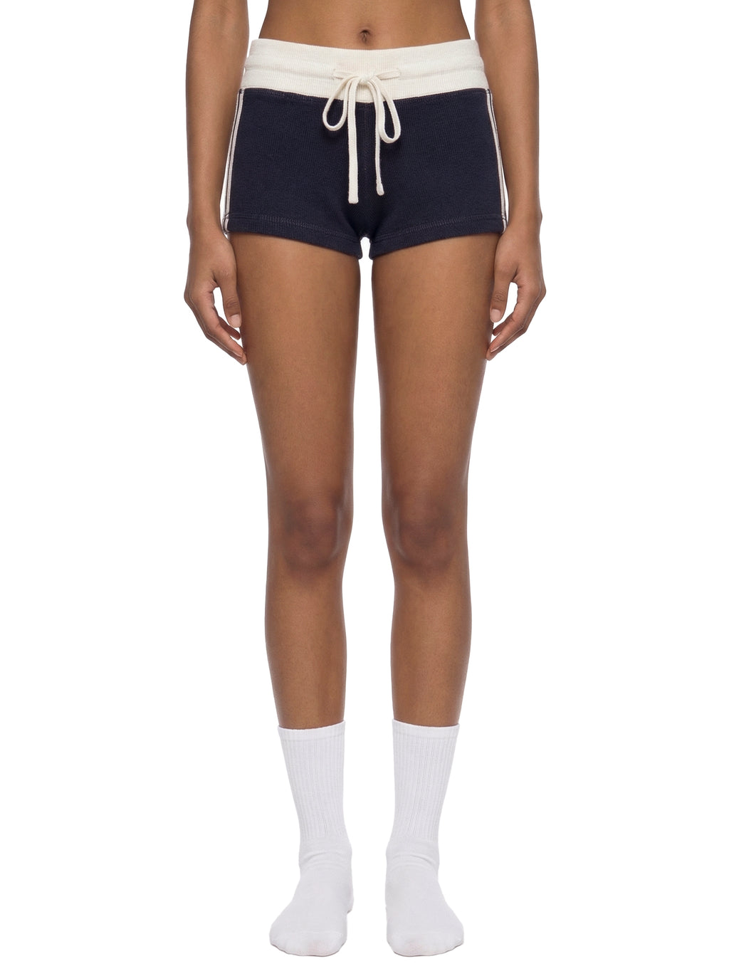 Women's Navy blue and Polka Dot Star  Shorts